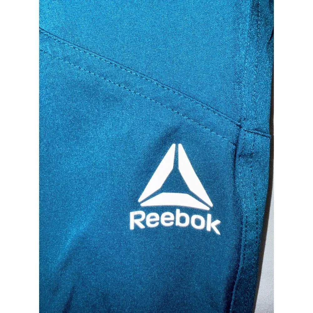 Reebok Mens 3XL Teal Blue Athletic Jogger Pants Training‎ Running REM233PA08